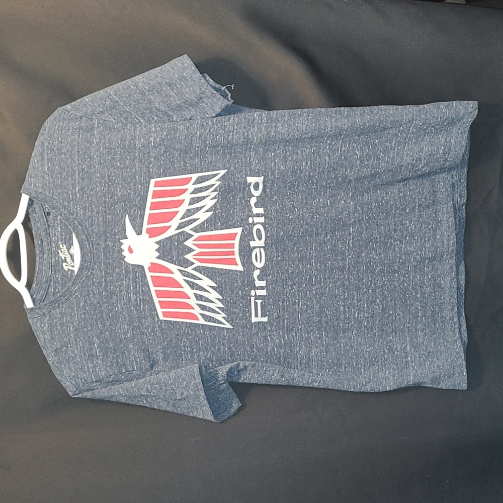 PONTIAC FIREBIRD Lucky Brand COLLABERATION  Blue Graphic Tee